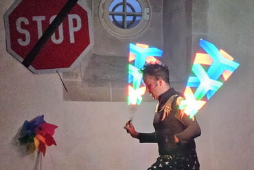 Lichtshow von Robin Mehnert