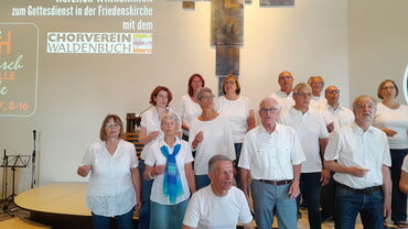 Gottesdienst in der Friedenskirche (2025)